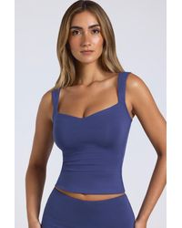 Oh Polly - Modal Sweetheart-Neck Top - Lyst