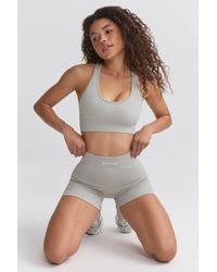 BO+TEE - Flexirib Racerback Sports Bra - Lyst