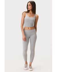 BO+TEE - Brushed Jersey Low-Rise Trousers - Lyst