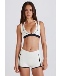 BO+TEE - Soft Active Contrast Mini Shorts - Lyst