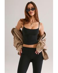 Oh Polly - Modal Scoop-Neck Tank Top - Lyst