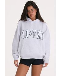 BO+TEE - Soft Cotton Jersey Oversized Hoodie - Lyst