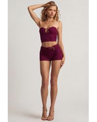 Oh Polly - Mid-Rise Shorts - Lyst