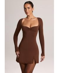 Oh Polly - Modal Square-Neck Maxi Dress - Lyst