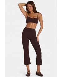 BO+TEE - Brushed Jersey Low-Rise Trousers - Lyst