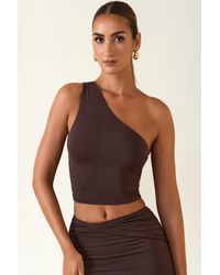 Oh Polly - Modal One-Shoulder Top - Lyst