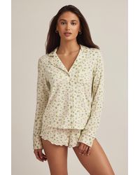 Oh Polly - Modal Long-Sleeve Pyjama Top - Lyst