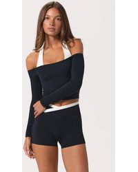 BO+TEE - Soft Jersey Off-Shoulder Top - Lyst
