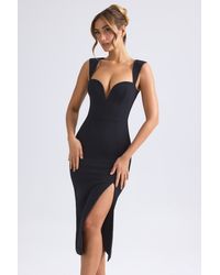 Oh Polly - Sweetheart-Neck Midaxi Dress - Lyst