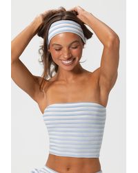 BO+TEE - Ribbed Jersey Headband - Lyst