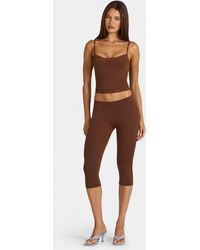 Oh Polly - Modal Capri Leggings - Lyst