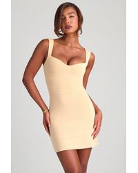 Oh Polly - Modal Sweetheart Neckline Bodycon Mini Dress - Lyst