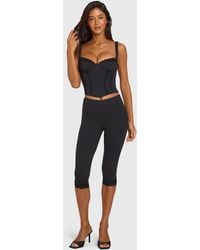 Oh Polly - Ponte Capri Leggings - Lyst