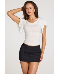 Oh Polly - Modal Cowl-Neck Top - Lyst