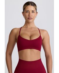 BO+TEE - Super Sculpt Seamless Cross-Back Sports Bra - Lyst