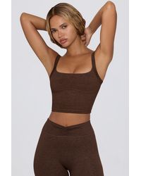 BO+TEE - Cropped Tank Top - Lyst