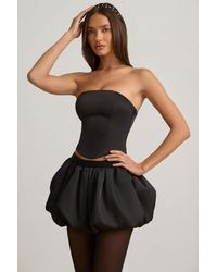 Oh Polly - Bubble Hem Mid-Rise Mini Skirt - Lyst