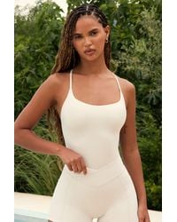 BO+TEE - Cut-Out Bodysuit - Lyst
