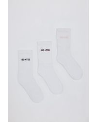 BO+TEE - Ribbed Crew Sock Bundle - Lyst