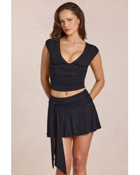 Oh Polly - Modal Plunge Top - Lyst