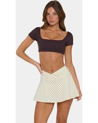 BO+TEE - Soft Active Cap Sleeve Crop Top - Lyst