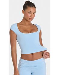 BO+TEE - Buttercloud Crop Top - Lyst