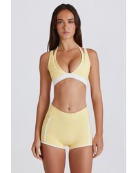 BO+TEE - Soft Active Contrast Mini Shorts - Lyst