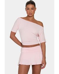 BO+TEE - Buttercloud Slouchy Off-Shoulder Top - Lyst