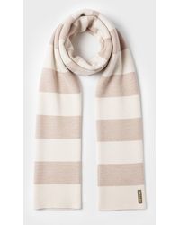 BO+TEE - Knitted Striped Scarf - Lyst