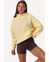 BO+TEE - Embroidered Oversized Hoodie - Lyst