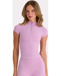 BO+TEE - Soft Active Quarter-Zip Top - Lyst