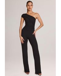 Oh Polly - Modal One-Shoulder Jumpsuit - Lyst