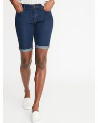 old navy knee length shorts