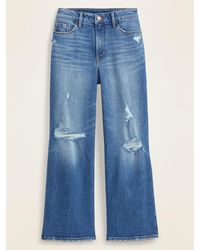old navy mens wide leg jeans