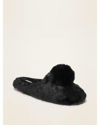 old navy rose gold slippers