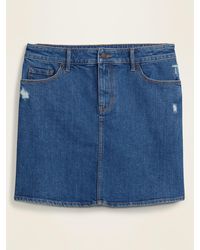 old navy women's jean skirt