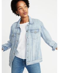 black jean jacket womens old navy