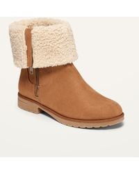 old navy ugg like boots