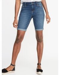 old navy knee length shorts