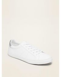 old navy white high tops