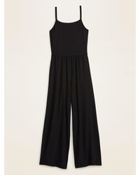 jersey knit overalls