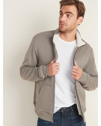 Old Navy Cotton Built In Flex Twill Mac Jacket For Men In Blue For