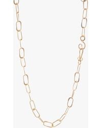 Stephanie Kantis Clasped Arch Necklace 24 Karat Gold Plate 