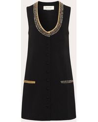 Hellessy - Zeke Beaded Crepe Tunic Vest - Lyst