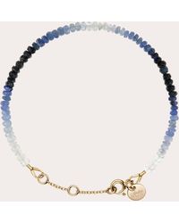 Atelier Paulin - Nonza River Bracelet Sapphire 14k Gold - Lyst