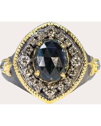 Armenta - London Topaz Signet Ring 18k Gold - Lyst