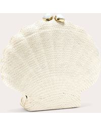 Emm Kuo - Le Sirenuse Woven Shell Clutch - Lyst