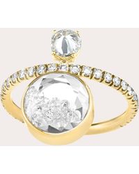 Moritz Glik - Diamond & 18K Eternity Shaker Ring - Lyst