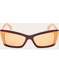 Emilio Pucci - Burgundy & Orange Geometric Sunglasses - Lyst
