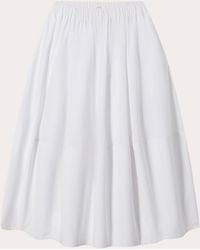 Co. - 'Stton Poplin Full Midi Skirt - Lyst
